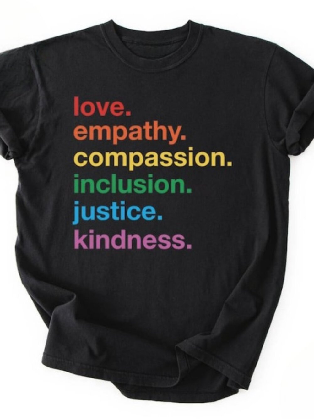 Love Empathy Compassion Inclusion Justice Kindness Shirt